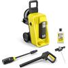 Kärcher idropulitrice K 4 Comfort Premium, pressione max: 130 bar, portata: 420 l/h, superficie: 30 m²/h, peso: 17 kg, tubo ad alta pressione extra flessibile, avvolgitubo, lancia Multi Jet 4 in 1