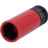KS Tools 515.1076 Bussola per Avvitatori ad Impulsi per Cerchi in Lega, Lunga, 21 mm, 1/2"