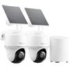 Reolink 3MP Telecamera Wi-Fi Esterno Kit, Senza Fili, Visione Notturna IR