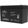 Offgridtec Batteria Solare AGM VRLA 12V 7Ah 20HR, Batteria AGM Deep-Cycle per Impianti Solari e Ibridi, Bassa Autoscarica, Esente da Manutenzione, a Prova di Perdite, Lunga Durata, Garanzia di 2 Anni