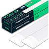V-TAC 2x Plafoniera LED Lineare da Soffitto 60 CM - 20W - Chip CREE LED - Lampada Rettangolare 2400 Lumen IP20 per Parete, Garage, Negozio - Tubo LED - Luce Bianca Calda 3000K