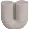 Rayher Stampo silicone candela a U scanalata, 8,4x3,9cm, altezza 8,6cm, box 1pz, 36148000