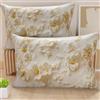PETTI Artigiani Italiani - Coppia di Federe Cuscino 40x145 cm in Microfibra, Cuscini Arredo Camera da Letto, Divano, Salotto, Set 2 Fodere Copricuscino, Federa Floreale 06 10, 100% Made in Italy