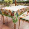 PETTI Artigiani Italiani - Tovaglia Pasqua Antimacchia Rettangolare Copritavolo Pasquale Cucina Disegno Bunny X 14 Posti (140x300 cm) 100% Made in Italy