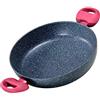 Moneta Yes Tegame 2 Manici, 28 Cm, Artech Stone Ultra, Nero
