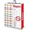 Rayen | Fodera per asse da stiro universale XXL (fodera da stiro imbottita, facile da posizionare con sistema EasyClip) | 3 strati: schiuma, pile e tessuto 100% cotone | Rayen Medium Range |