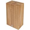 KAI Shun blocco portacoltelli tradizionale Cube in legno - Qualità premium in faggio - Spazio per 5 coltelli - 15,5 x 10 x 25 cm - 3,0 cm x 0,5 cm (3x), 5,5 cm x 0,5 cm (1x), 4,8 cm x 0,5 cm (1x)