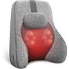 COMFIER Massaggiatore Schiena, Massaggiatore Shiatsu per Sedia da Ufficio, Cuscino Massaggio Cervicale Collo Spalle e Schiena Elettrico per Alleviare il Dolore, 2 Impostazioni di Calore, Regali