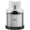 Braun MQ60, Accessorio EasyClick per Frullatore a Immersione, Tritatutto per Caffè e Spezie, Compatibile con Braun MQ 3 e MQ 5, Tritatutto da 350 ml, Acciaio Inox