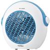 Bastilipo Termoventilador Vertical Blanco/Celeste, helice de 7 aspas,1000/2000W, termostato, seguridad Anti-vuelco - Modelo: TVC-2000C