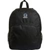 Invicta Zaino Scuola Benin M, Nero, Zaino Doppio Scomparto con Tasca Porta PC, Tasca Interna con Organizer, Tasca Porta Borraccia, Viaggio, Unisex