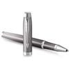 PARKER Penna roller Parker IM Writing Rituals, finitura grigia con sfumatura, puntale cromato, punta fine, inchiostro nero, confezione regalo