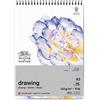 Winsor & Newton Carta Disegno - Blocco a Spirale Grana Fine 150 g - A3-25 Fogli