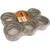 Kippen 9004T2 - Confezione da 6 Rotoli di Nastro Adesivo per Imballaggio. Colore Trasparente. Misure: 66mt x 50mm.