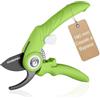 WORKPRO Forbici da Potatura Bypass 180 mm, Cesoie Professionali con Lama SK5 per Rami Freschi, Strumento da Giardino Ideale per Innesto, Potatura e Raccolta, Forbici da Giardinaggio