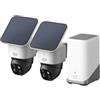 eufy Security SoloCam S340 2+1 Telecamera Sorveglianza Esterna Solare
