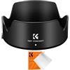 K&F CONCEPT Paraluce reversibile a baionetta EW-73D Compatibile con Canon
