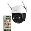 Imou 5MP Telecamera Wi-Fi Esterno, Telecamera WiFi 3K, Difesa Attiva, 2,4g