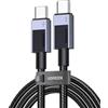 UGREEN Zapix Cavo USB C 100W PD3.0 Ricarica Rapida Nylon Intrecciato (2M)