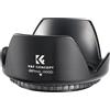 K&F CONCEPT Paraluce a Tulipano 67 mm Compatibile con Obiettivo