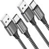 RAVIAD Cavo USB Type-C [2Pezzi, 2m] Cavo USB C Ricarica Rapida 3A QC 3.0