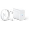 Anker Superveloce Caricatore USB C 45W, Caricabatterie Samsung,supporta la ricarica rapida PPS per Samsung S26 Ultra/S25/S24/S23+/S23/S22, iPhone 17 Pro Max Air/16/15,Pixel(cavi da 1,5m inclusi)