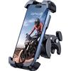 Lamicall Supporto Telefono Bicicletta, Porta Cellulare Moto - Aggiornato Clip del Manubrio di Installazione Rapida, Porta Cellulare per iPhone 17 16 15 14 Pro Max Plus, Android 4,7-6,8" Smartphones