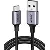 UGREEN Cavo USB Type-C Ricarica Rapida 3A QC3.0 480Mbps (3M,1 Pezzo)