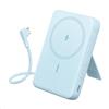 Anker Power Bank Magsafe 10000mAh, Caricabatterie Portatile, con Ricarica Rapida da 30W Max, con Cavo USB C Integrato e Supporto Regolabile, per iPhone 17/16/15 Series, AirPods e Altro