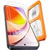 TOCOL Pellicola Protettiva per Samsung Galaxy S25 Plus, Rimozione Automatica Della Polvere, Installazione Rapida, Copertura Completa, Senza Bolle, Durezza 9H Vetro, 2 Pezzi