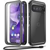 Beeasy Cover per Google Pixel 9 Pro XL Impermeabile [IP68 Waterproof] [Fotocamera/Schermo Protezione] 360 Militare Antiurto Resistente Custodia,Integrale Retro e Fronte Indistruttibile Subacquea Case