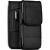 moex Agility Case per Samsung Galaxy A25 5G - Custodia con passante per cintura, marsupio con moschettone + portapenne, custodia in nylon, protezione completa a 360 gradi, colore nero