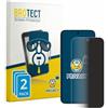 brotect 2 Pezzi Pellicola Privacy per Vivo S60 Vitality [Anti-Spy, Pellicola Protettiva Chiara, Blue Light Filter]