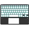 CACOE Tastiera Bluetooth senza Fili Ultra Sottile con Multi Touch,Nero
