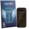 savvies 6 Pezzi Pellicola Protettiva per HMD 2660 Flip 4G