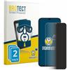 brotect 2 Pezzi Pellicola Privacy per realme C100x [Anti-Spy, Pellicola Protettiva Chiara, Blue Light Filter]