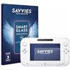 savvies 3 Pezzi Pellicola Vetro per Nintendo Wii U GamePad (Controller)