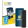 brotect 2 Pezzi Pellicola Privacy per Samsung Galaxy A56 5G (case-friendly) [Anti-Spy, Pellicola Protettiva Chiara, Blue Light Filter]