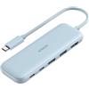 Anker 332 Hub USB C 5 in 1, Adattatore Type C con Display HDMI 4K, Porta Dati da 5 Gbps e 2 Porte USB-A per MacBook Pro, Air, Dell XPS, Lenovo Thinkpad, Laptop HP Altro (Blu)