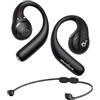 Soundcore by Anker AeroFit Pro Cuffie Bluetooth Wireless Open Ear, Cuffie senza fili, Ultra Comfort, Fit Sicuro, Design Ergonomico, Suono Ricco con LDAC, Bluetooth 5.3, IPX5, Riproduzione 46H, App