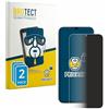 brotect 2 Pezzi Pellicola Privacy per realme C100 5G [Anti-Spy, Pellicola Protettiva Chiara, Blue Light Filter]