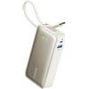 Anker Nano Power Bank 10000 mAh PD 30 W, Ricarica Rapida, con Cavo USB-C Integrato, Potenza Massima con 1 USB C 1 USB A, Compatibile con iPhone 17ProMax/Serie16-12/MacBook,Samsung,iPad,Airpods e Altro