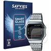 savvies 3 Pezzi Pellicola Vetro per Casio iconic ABL-100WE-1A