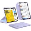 ESR Cover per iPad Pro 13"(M5/M4) 2025/2024, Supporto Verticale con Diverse Angolazioni, Ultra Stabile per iPad Pro 13 con Porta Pencil, Serie Flip, Violette