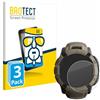 brotect Pellicola Protettiva Vetro per Garmin Instinct 2X Solar Tactical Edition Protezione Schermo (3 Pezzi) [Durezza Estrema 9H, Chiaro]