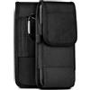 moex Agility Case per Honor 400 Lite, custodia con passante per cintura, custodia per cellulare da esterno in nylon, custodia robusta con moschettone, colore nero