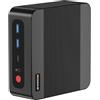 BOSGAME P4 Ultra Windows 11 Pro Business Mini PC AMD Ryzen 7 7730U, 8 core, 16 thread, fino a 4,5 GHz, 16 GB DDR4 RAM, 1 TB SSD, 4K @60Hz Triple Display, HDMI, Type-C, USB3.2, LAN, Wi-Fi 6E, BT5.2