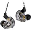 Yinyoo CCZ DC01 PRO IEMS Cuffie In Ear, Bassi Scioccanti Auricolari con Filo, accordatura professionale a V, Leggere per PC Cuffie In Ear Monitor per Gaming FPS, ascolto di Musica