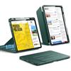 ESR Cover per iPad Air 13" M4/M3/M2 (2026/2025/2024), Custodia con Supporto Stabile Verticale, Angolazioni Multiple, Ultra Stabile con Supporto per Pencil, Serie Flip, Verde