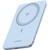 UGREEN MagFlow Air Qi2 15W Power Bank Magsafe Ultrasottile 5000mAh (Blu)